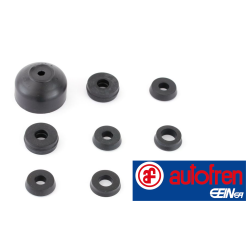 KIT GOMAS AUTOFREN REPARACION BOMBA DE FRENO DOBLE (BLACK O GMC167 HASTA 1985) - SOLO GOMAS. SKU GRK1002-AUTOFREN